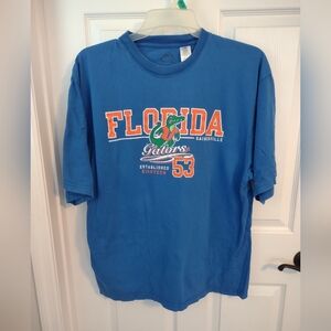 Vintage Florida Gators NCAA Blue EST.1853 Cotton Shirt, Florida Gators shirt tee
